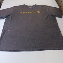 Carhartt Original Fit Graphic T-Shirt Carbon Heather K195 CRH Men's Size 4XL image 13