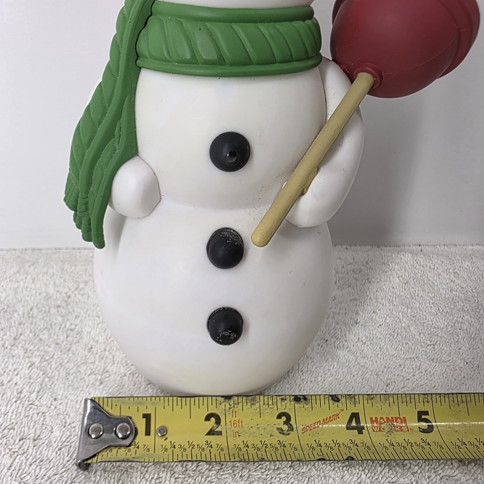 Hallmark Animated Singing Talking Jolly In The John Snowman Bathroom VIDEO Item image 10