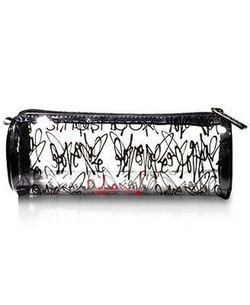 NEW Smashbox Love Me Limited Edition Clear Zippered Makeup Cosmetics Travel Bag - $39.00