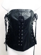 Hot Topic Steampunk Goth Rave Punk Visual Kei Fetish Bondage Laced Up Co... - £60.83 GBP