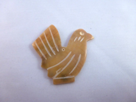 CARVED FETISH Animal  Mother of pearl  Chicken  BEAD   #chi20814 - €6,40 EUR