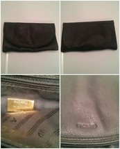 Black Picard Germany Leather Purse Clutch Handbag Vintage? - $21.99