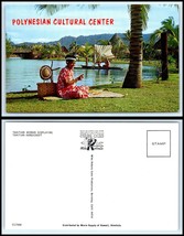 HAWAII Postcard - Polynesian Cultural Center, Tahitian Lady Showing Crafts A42 - £2.36 GBP