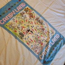 Vtg Candyland Game Beach Towel Hasbro Jay Franco Rare Game 2001 - £14.73 GBP