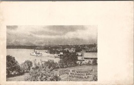 Steamer Mt Washington Leaving Wolfeboro Bay New Hampshire NH Postcard Z21 - £5.53 GBP