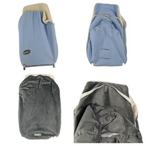 2 Baby Infant Car Seat Stroller Sherpa Cover JJ Cole Bundle Winter Blue ... - $39.60