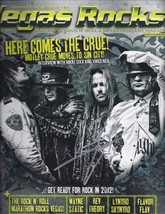 Vince Neil @ Vegas Rocks Las Vegas Magazine Jan 2012. Signed - £39.58 GBP