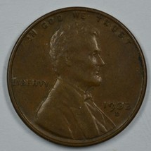 1933 D Lincoln circulated wheat penny AU details - $19.00