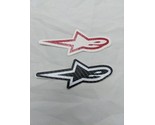 Lot Of (2) Alpine Star Motocross Decal Stickers - $9.89