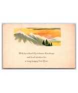 Christmas Greetings Mountain Landscape Arts and Crafts DB Postcard XC9 - €3,38 EUR Christmas Greetings Mountain Landscape Arts and Crafts DB Postcard XC9 - €3,38 EUR