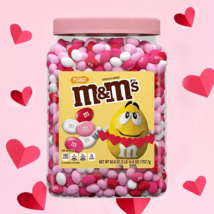M&amp;M&#39;s - Milk Chocolate Valentine&#39;s Day Candy Bulk Jar, 3.87 lbs. - FREE SHIPPING - £22.04 GBP