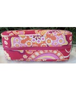 Vera Bradley Zipper Eyeglass Case Raspberry Fizz Retired Pattern Pink Or... - $19.00