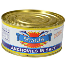 Anchovies in Salt - 1 can - 1.6 lbs - $26.18