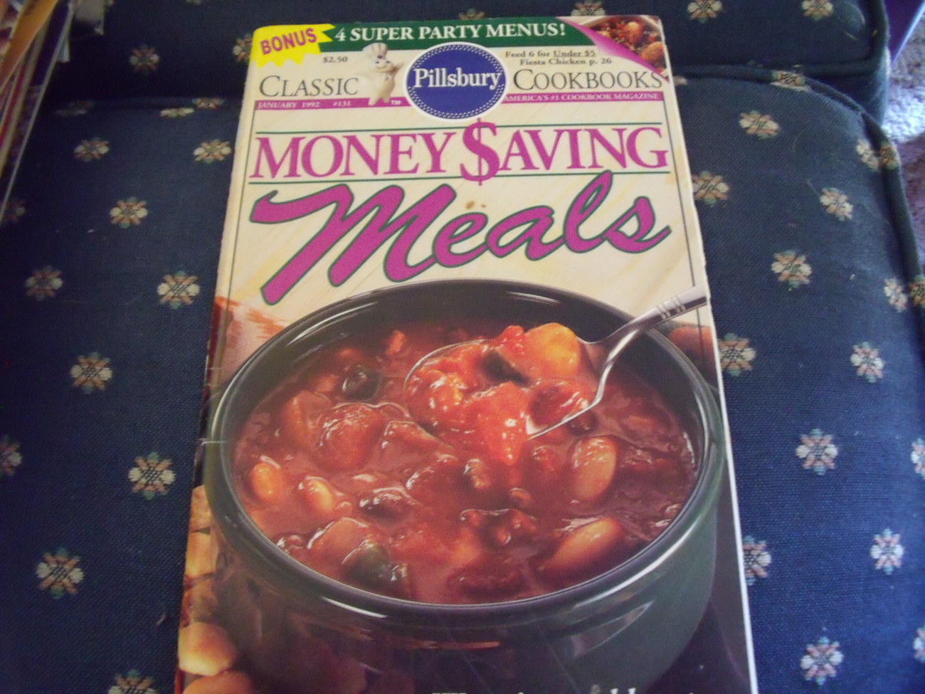 Primary image for Pillsbury Money Savings Meals Classic Cookbook