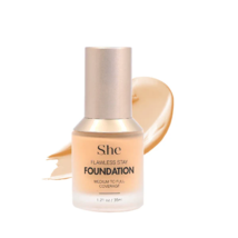 S.he Makeup Flawless Stay Foundation - Medium to Full Coverage - #01 *LI... - £4.37 GBP