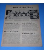 Peter Snell Dyrol Burleson Track &amp; Field News Magazine Vintage April 1962  - $570.99 MXN