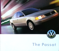 1999 Volkswagen PASSAT sales brochure catalog US 99 VW GLS GLX V6 - £6.24 GBP