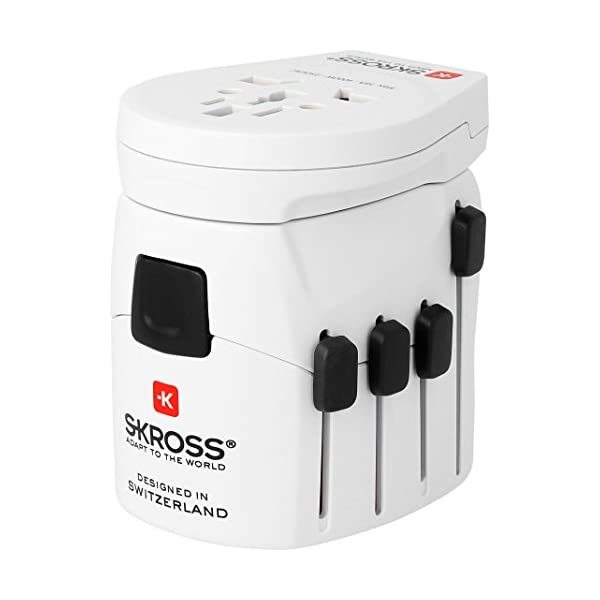 Skross Travel Adapter World PRO USB Earthed [SKR1302530]  - $118.00