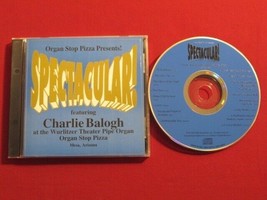 Spectacular! Charlie Balogh 1996 Cd Wurlitzer Theater Pipe Organ Stop Pizza Oop - £15.77 GBP