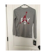 Air Jordan JumpMan Fly Air Jordan DRI-FIT Boy&#39;s Top Long Sleeve T-Shirt - $51.92 CAD