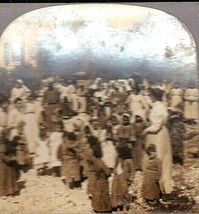 Bethlehem Missioni School  Palestine Stereoview Photograph 1905 Keystone  - £12.34 GBP