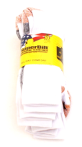 SuperBilt White Full Cushioned Work Socks 5 in Package New in Package Me... - £27.17 GBP