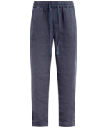 Joe&#39;s Men&#39;s Navy Blue Sport Linen Casual Pants  Size US XL - £110.08 GBP