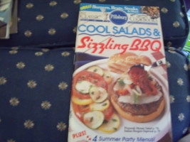 Pillsbury Classic "Cool Salads & Sizzling BBQ" Cookbook circa 1993 - $6.00