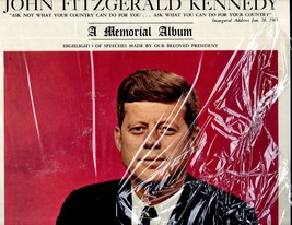 John Fitzgerald Kennedy A Memorial Record Album 33 rpm LP Record - £3.89 GBP