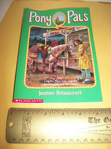 Scholastic Education Fiction Story Book Moving Pony Pals Novel Horse Pap... - $1.89