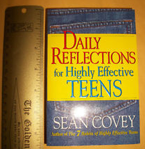 Education Gift Success Guide Book Daily Reflections For Highly Effective Teens - £5.32 GBP