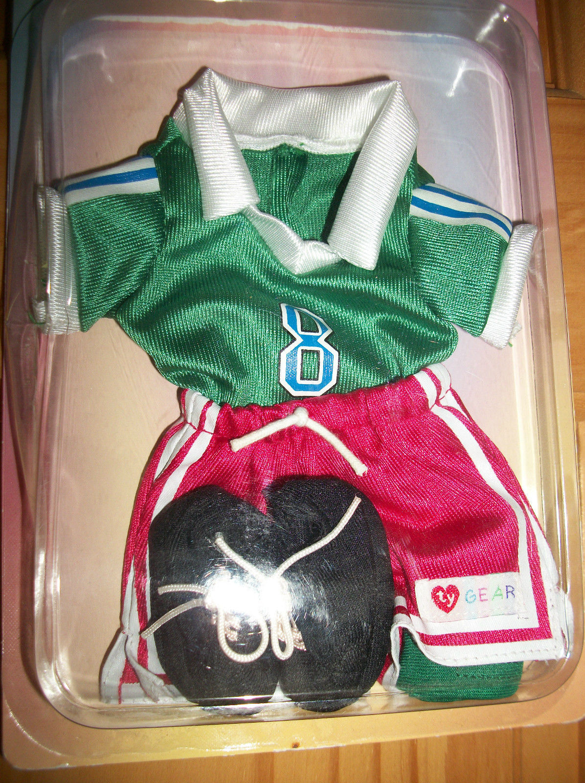 Ty Beanies Doll Clothes Toy Cloth Kid Gear Outfit Sports Unisex Soccer C... - $9.49