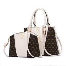 Women's 2-Piece Leather Handbag Set - $35.99