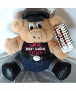 Harley Davidson Hog New with Tags RARE Vintage 1993 Plush Toy Stuffed An... - $41.01 CAD