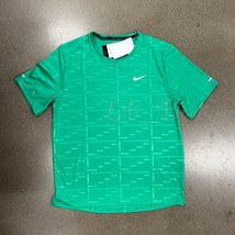 NWT Nike DV8104-372 Men Dri-FIT UV Running Division Miler Tee Shirt Green Size L - £27.85 GBP