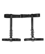 Sexy Leg Harness Women Leather Lingerie Body Bondage Thigh Garter Belt - $27.00
