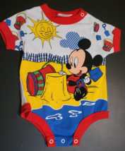 NWT Vintage Disney Mickey Baby SZ 0-6 Months One Piece Set - $25.95