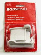 White Wire Shelving Wall Bracket by Closetmaid 26620 (BRAND NEW) - $9.89