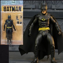 Neca Bruce Wayne 1989 Batman Action Figure Movie TV Mask Superhero Model Toys - £31.46 GBP