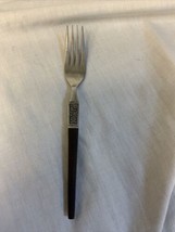 Ekco Eterna LA JOYA Stainless Japan MCM Dinner Fork Faux Wood Handle - £4.74 GBP