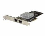 StarTech.com Dual Port 10G PCIe Network Adapter Card - Intel-X550AT 10GB... - £445.81 GBP