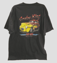 $30 Hot Rod Magazine Vintage 90s Black Cruise King Cars Custom T-Shirt XL New - £26.80 GBP