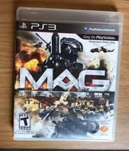 PS3 MAG (Sony PlayStation 3, 2010)- Complete with manual, Tested - £5.44 GBP