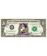 Disney&#39;s Minnie Mouse on REAL Dollar Bill - Collectible Cash Money - £6.95 GBP