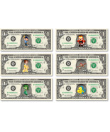 Cartoon Character on REAL Dollar Bill - Many designs to choose from! - $4.55 CAD