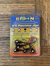BFishN H2O Precision Jigs Size 1/8 Hi Gloss Black - £6.23 GBP