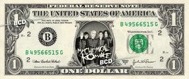 My Chemical Romance On Real Dollar Bill   Collectible Celebrity Cash Money Art - £7.14 GBP