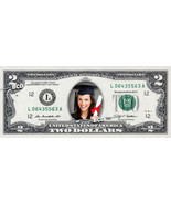 CUSTOMIZED $2 Dollar Bill with ur COLOR Picture &amp; Name! Made w/ Real $2.... - $12.99