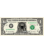 SPIDERMAN LOGO on REAL Dollar Bill - Collectible Celebrity Custom Cash M... - $3.33