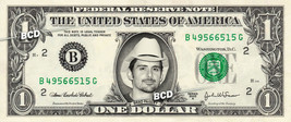BRAD PAISLEY on REAL Dollar Bill Spendable Cash Celebrity Money Mint - $3.33